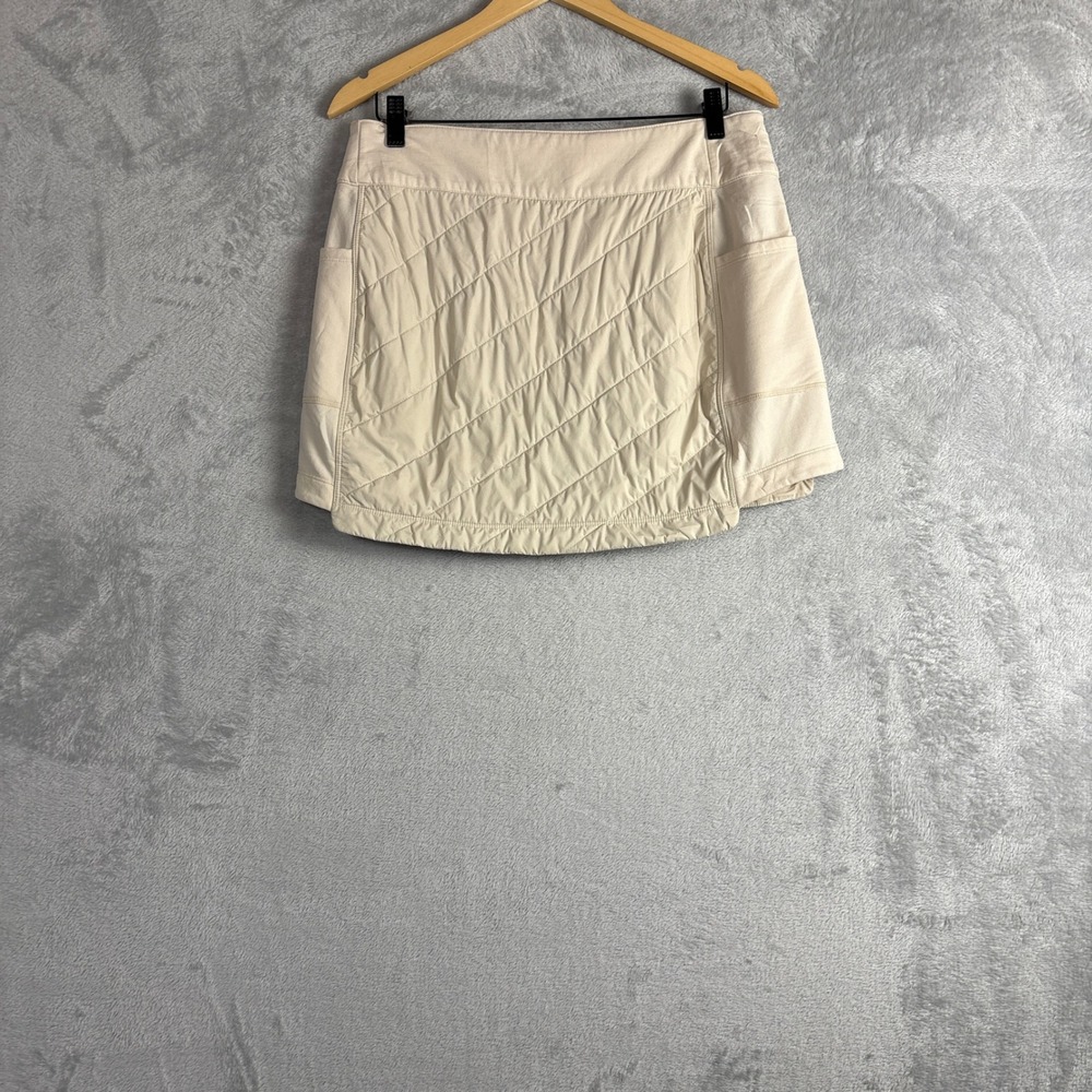 Smartwool Skirt Smartloft 60 Insulated Medium Cream Hiking Winter Comfort - Picture 2 of 7
